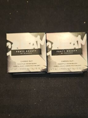 Fenty Beauty Cheeks Out Freestyle Cream Blush Duo - Raisin x 2